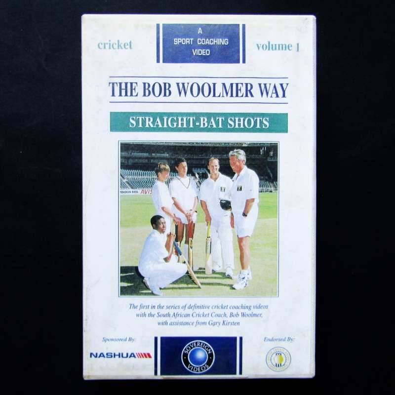 The Bob Woolmer Way - Cricket VHS Video Tape (1995)