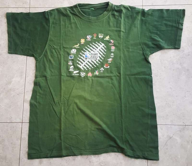 2011 New Zealand Rugby World Cup Shirt - XL Size