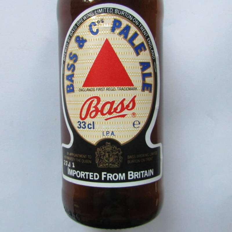 Old Britain Bass Pale Ale 33cl Beer Bottle with Cap
