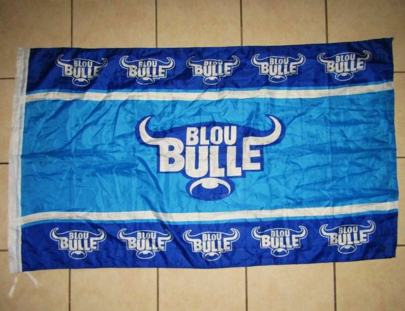 Large Blou Bulle Rugby Flag