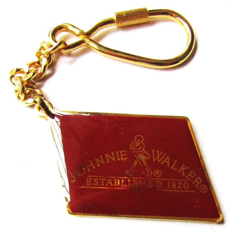Old Johnnie Walker Red Label Whisky Keyring