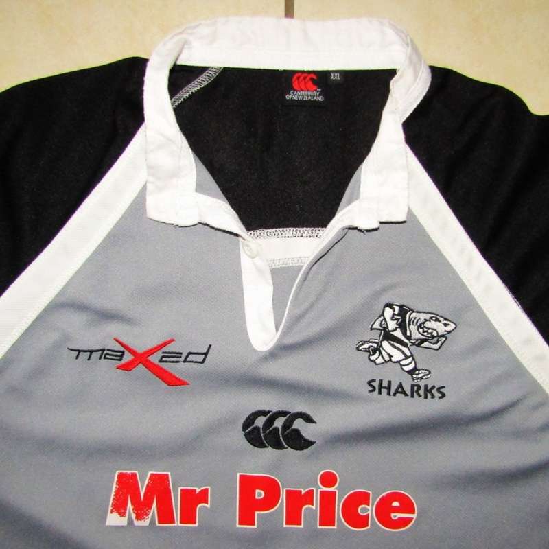 Old Canterbury Sharks Rugby Jersey - Size XXL