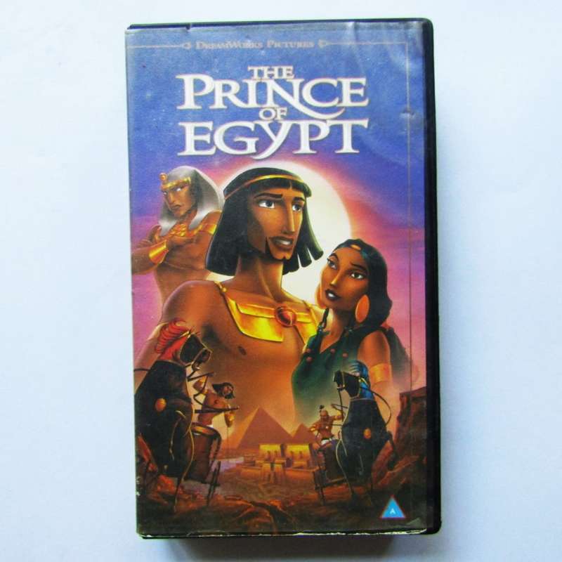 The Prince of Egypt - Movie VHS Tape (1999)