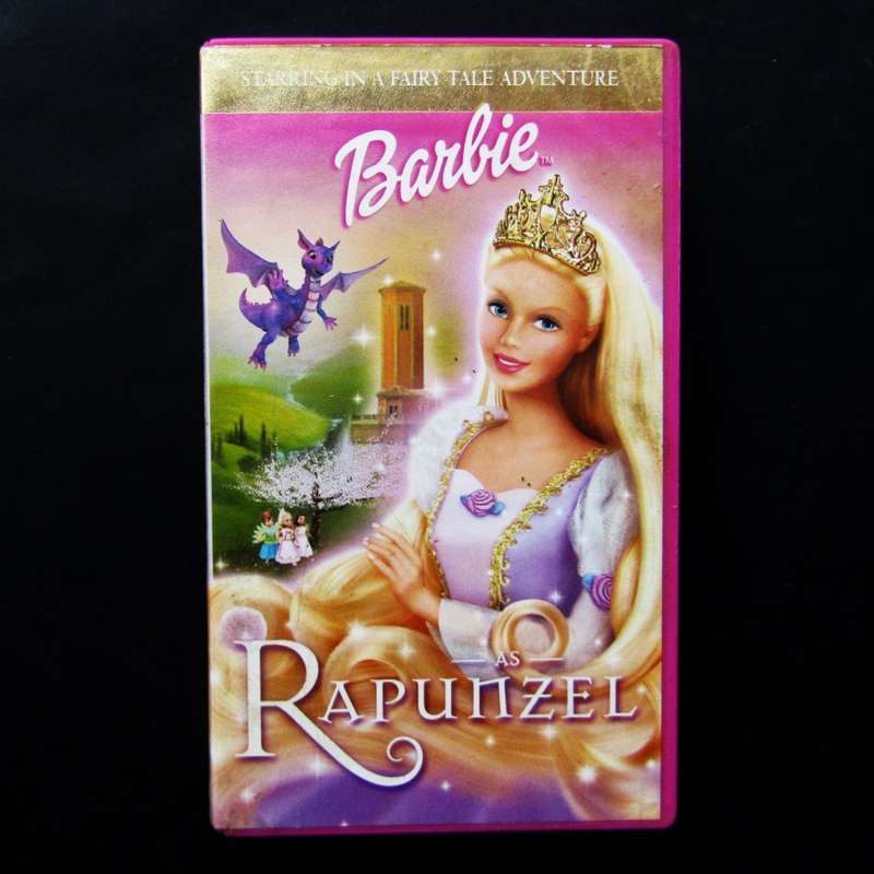 Barbie as Rapunzel - VHS Video Tape (2002)