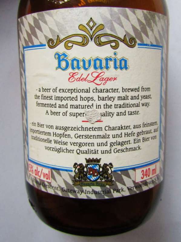 Old Bavaria 340ml Beer Bottle with Cap