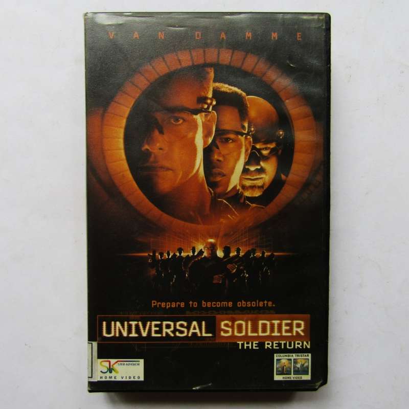 Universal Soldier: The Return - Van Damme - Movie VHS Tape (1999)