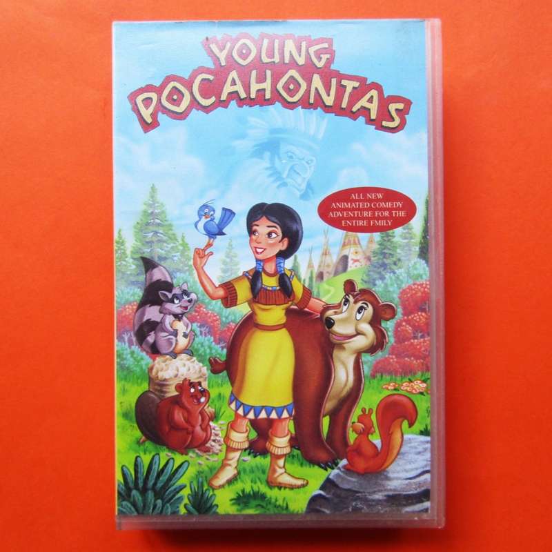 Young Pocahontas - VHS Video Tape (1995)