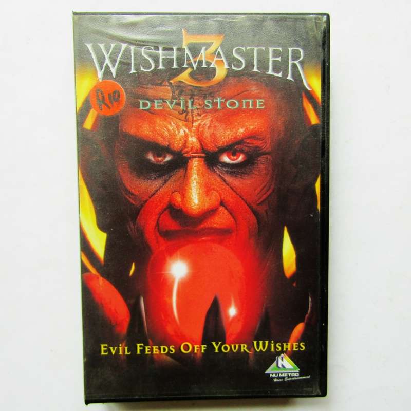 Wishmaster 3 - Horror Movie VHS Tape (2001)