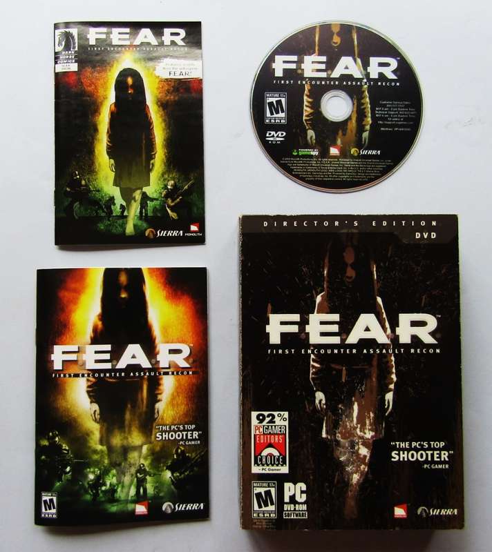 FEAR First Encounter Assault Recon - Director`s Edition - Boxed PC Game