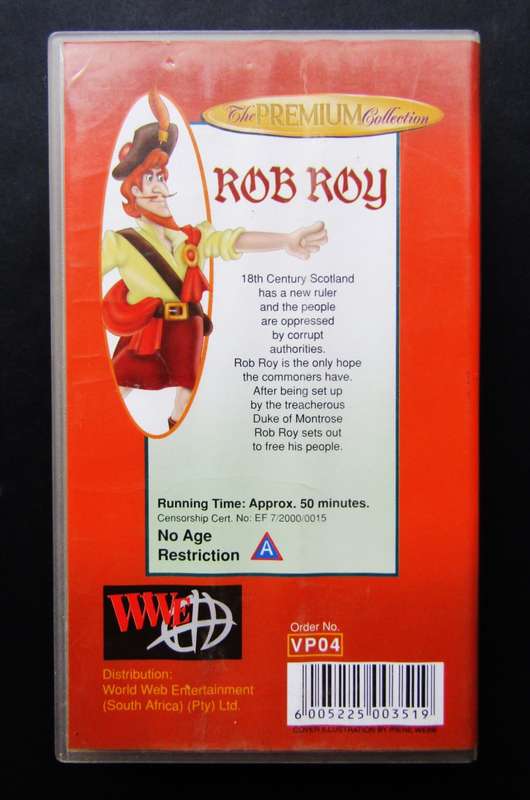 Rob Roy - VHS Video Tape (2000)