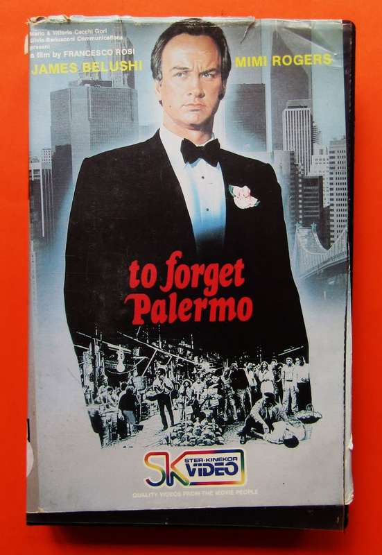 To Forget Palermo - Jim Belushi - Movie VHS Tape (1990)
