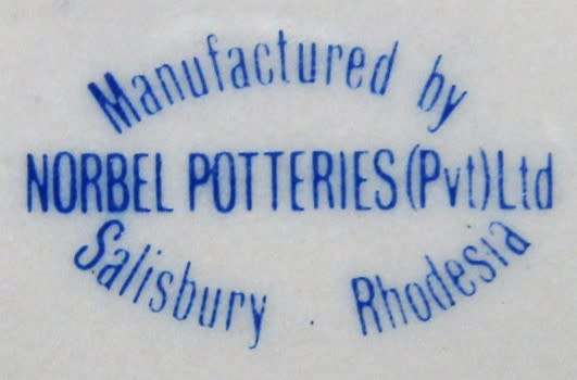 1974 Made in Rhodesia Postals Rugby Beer Mug