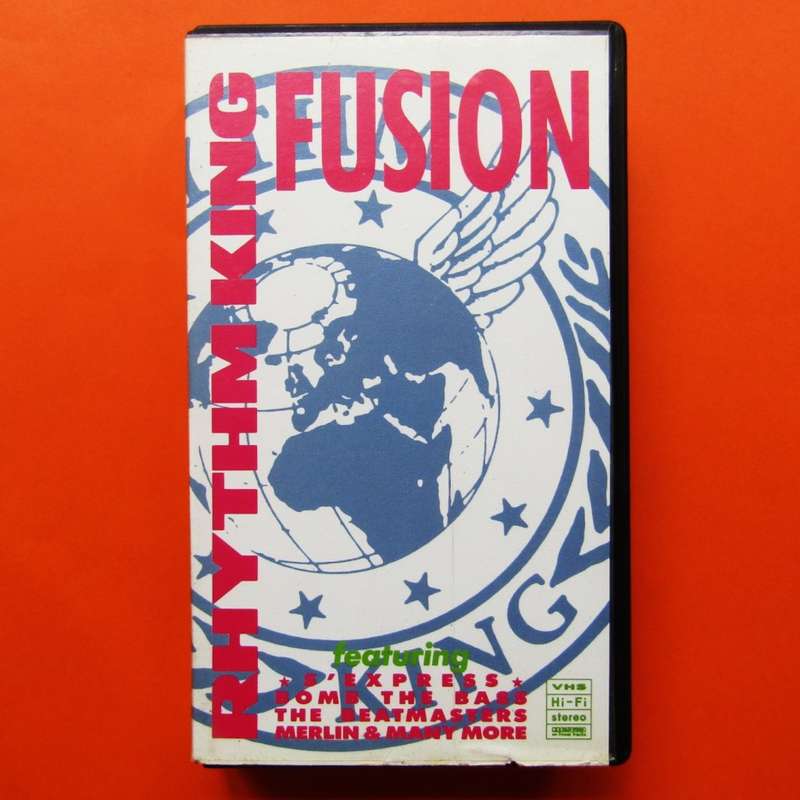 Rhythm King Fusion - S`Express - Dance Music VHS Video Tape (1989)