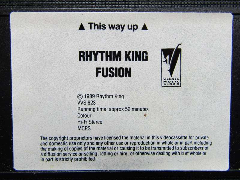 Rhythm King Fusion - S`Express - Dance Music VHS Video Tape (1989)