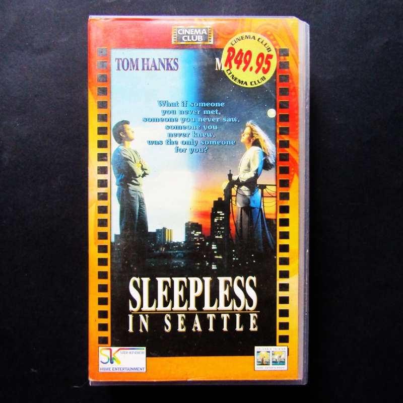 Sleepless in Seattle - Tom Hanks - Movie VHS Tape (1994)