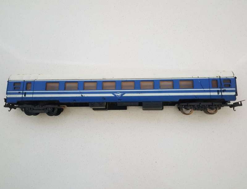 Old Lima Italy SAR Blue Train Passenger Coach