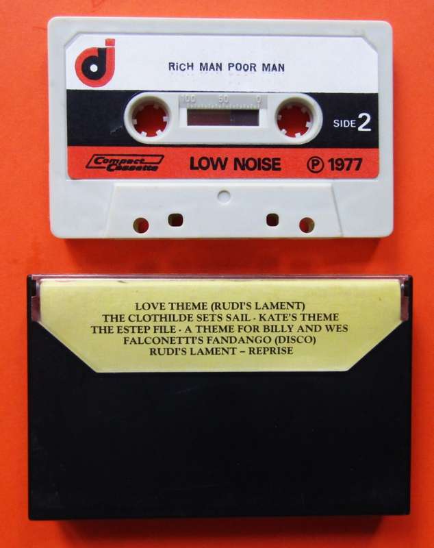 Rich Man, Poor Man - TV Series Soundtrack - Cassette Tape (1978)