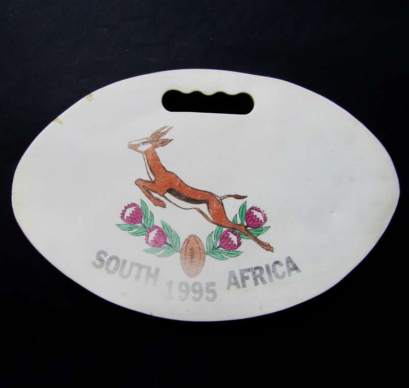 1995 World Cup Springbok Rugby Spectator Cushion