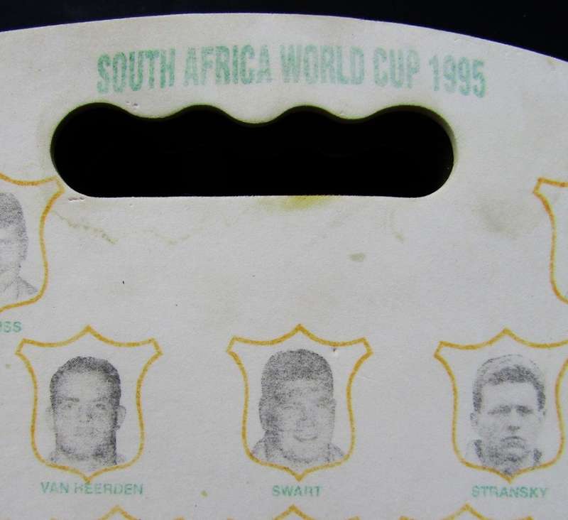 1995 World Cup Springbok Rugby Spectator Cushion