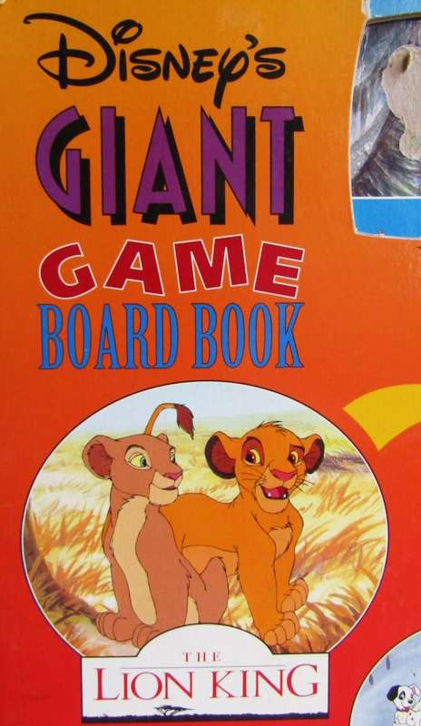 1994 Disney Giant Game Board Book