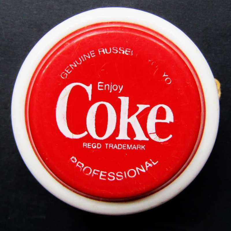 Vintage Coca Cola Genuine Russell Professional Yoyo