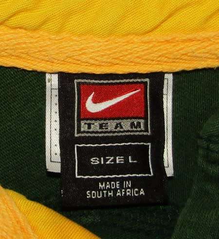 Old Nike Long Sleeve Springbok Rugby Jersey - Large Size