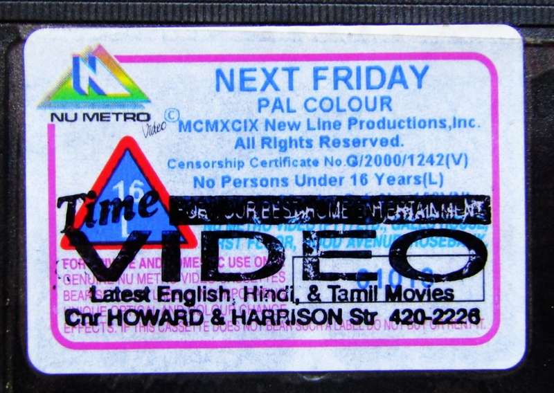 Next Friday - Ice Cube - Movie VHS Tape (2000)