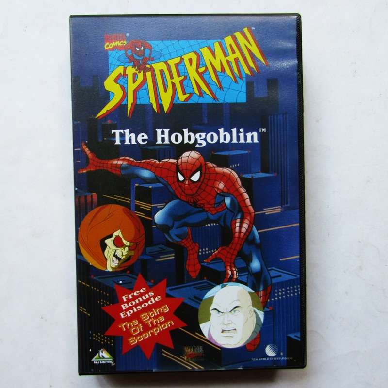 Spiderman - The Hobgoblin - Marvel VHS Video Tape (1996)