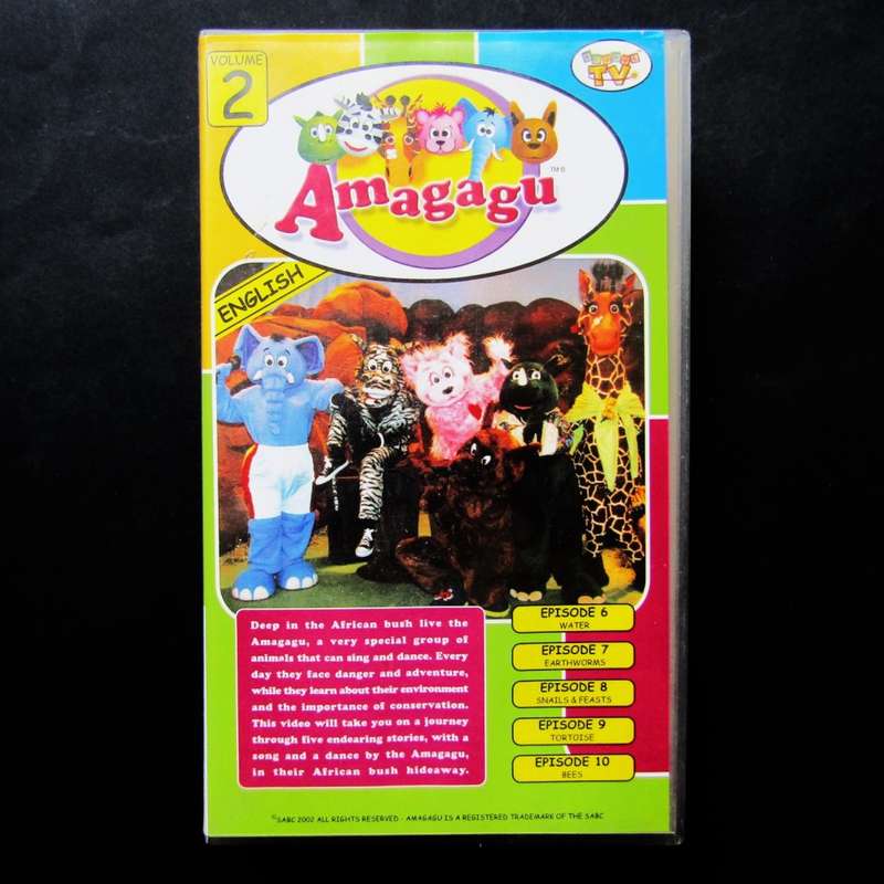 Amagagu Volume 2 - Children`s VHS Video Tape (2002)