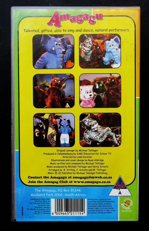 Amagagu Volume 2 - Children`s VHS Video Tape (2002)