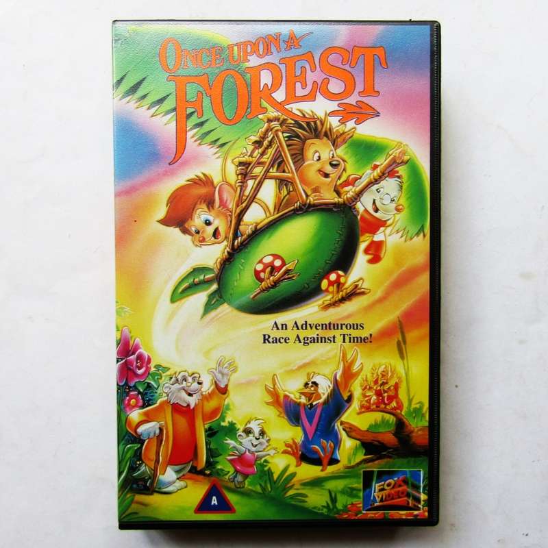 Once Upon a Forest - Animated Movie VHS Tape (1993)