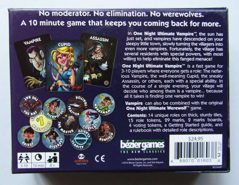 One Night Ultimate Vampire - Role Playing Game