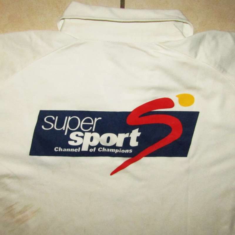Old SuperSport Series Signed Long Sleeve Players Cricket Jersey
