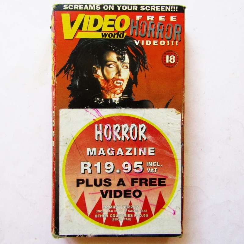 Video World Magazine - Special Horror Video VHS Tape