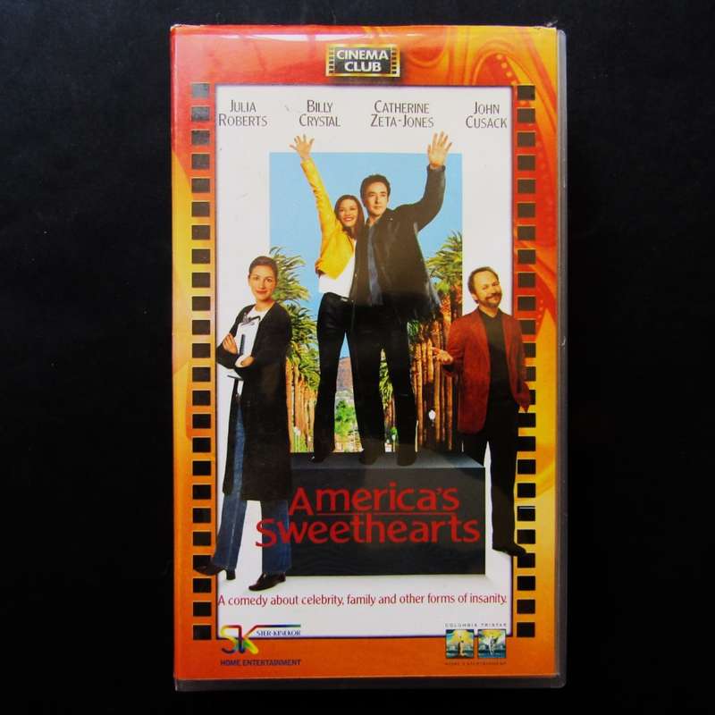 America`s Sweethearts - Julia Roberts - Movie VHS Tape (2002)