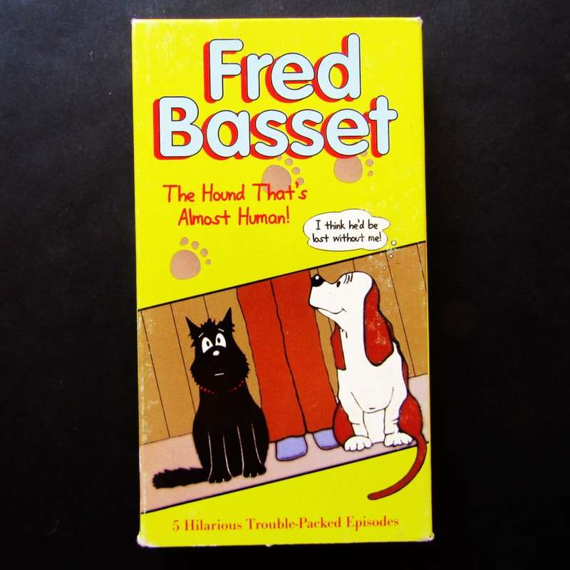 Fred Basset - Animated TV Series VHS Tape (1976)