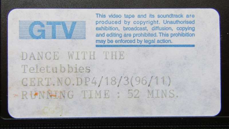 Dance with the Teletubbies - Children`s VHS Tape (1996)