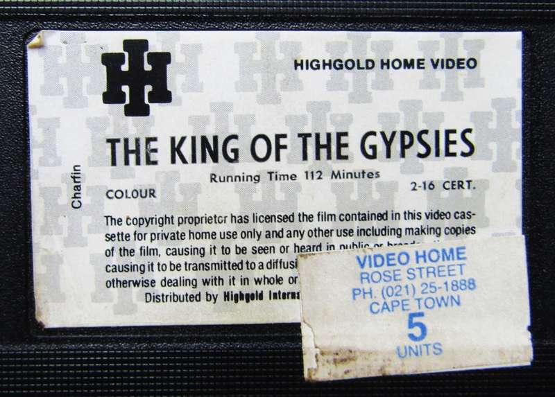 King of the Gypsies - Eric Roberts - Movie VHS Tape (1978)