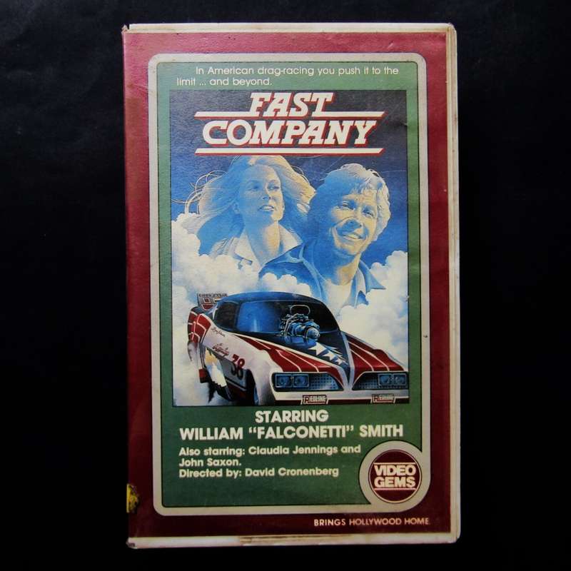 Fast Company - William Smith - Movie VHS Tape (1983)