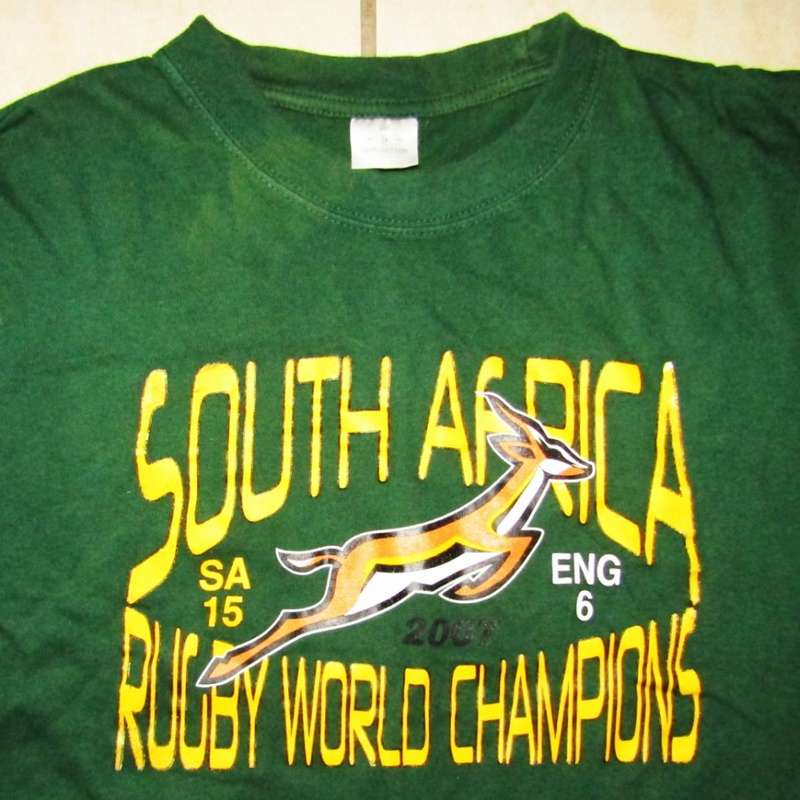 2007 World Champions Springbok Rugby Shirt