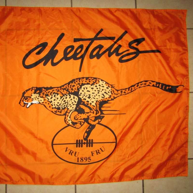 Large Free State Cheetahs Rugby Flag