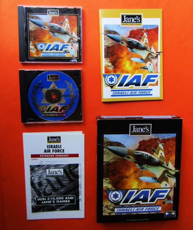 Jane`s IAF: Israeli Air Force - Big Box PC Game (1998)