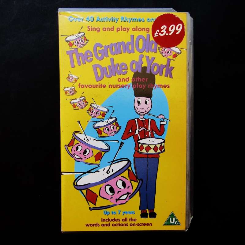 The Grand Old Duke of York - Children`s VHS Video Tape (1994)