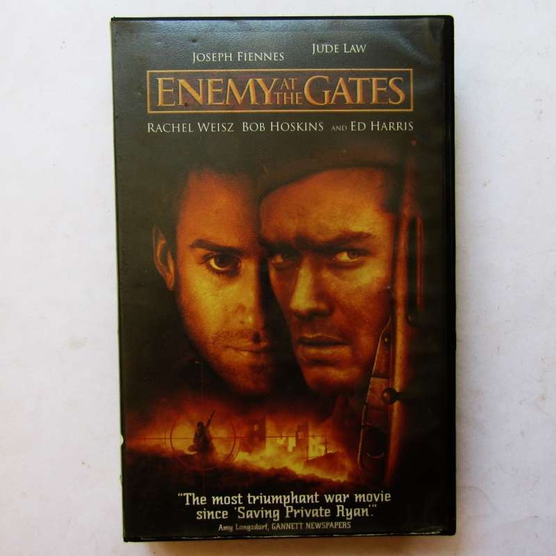 Enemy at the Gates - Jude Law - Movie VHS Tape (2001)