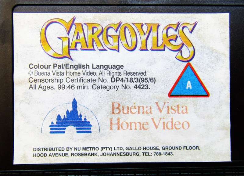 Gargoyles - The Movie - VHS Video Tape (1995)