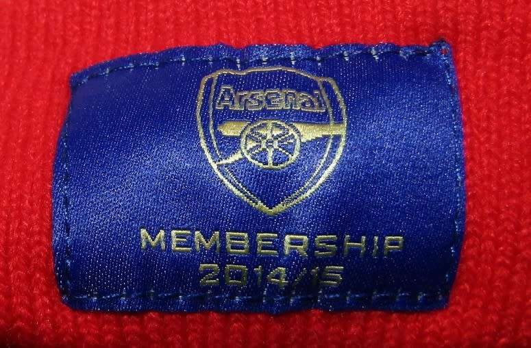 2014/15 Arsenal Football Club Membership Beanie Cap