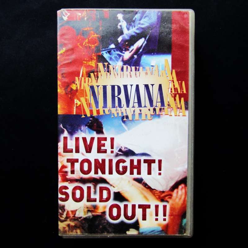 Nirvana - Live! Tonight! Sold Out! - VHS Video Tape (1994)