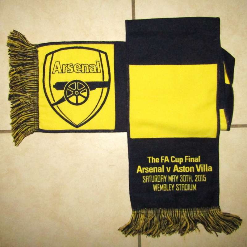 2015 FA Cup Final - Arsenal Football Banner Scarf