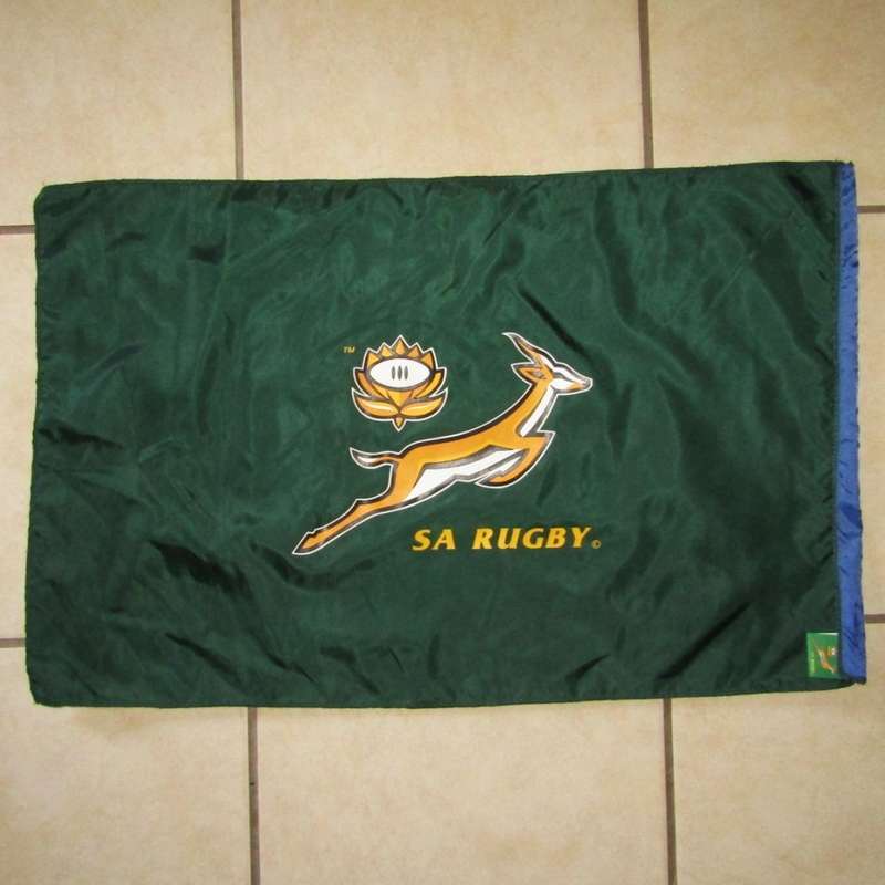 Old Vodacom Springbok Rugby Flag
