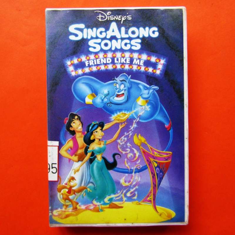 SingAlong Songs - Friend Like Me - Walt Disney VHS Video Tape (1993)